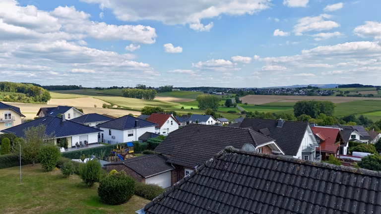 Ausblick Balkon
