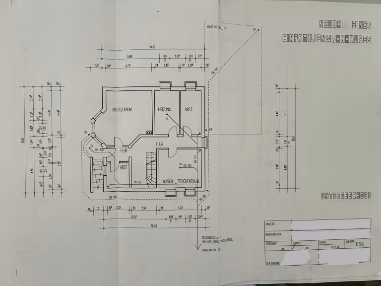 Grundriss UG