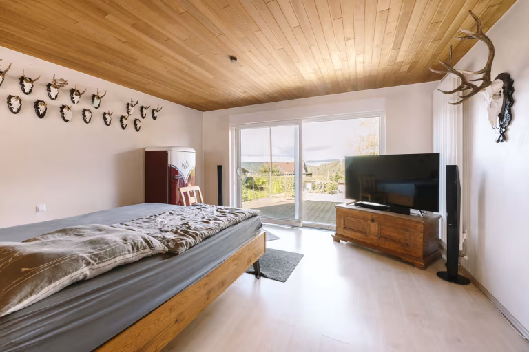Wohn-Schlafzimmer EG